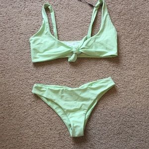 Zaful green bikini
